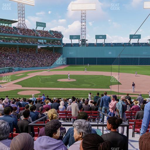 Fenway Park - Section Loge Box 116 Seat View