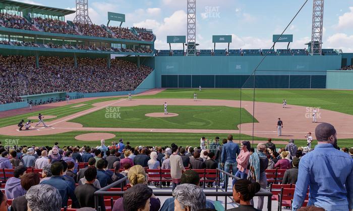 Fenway Park - Section Loge Box 116 Seat View