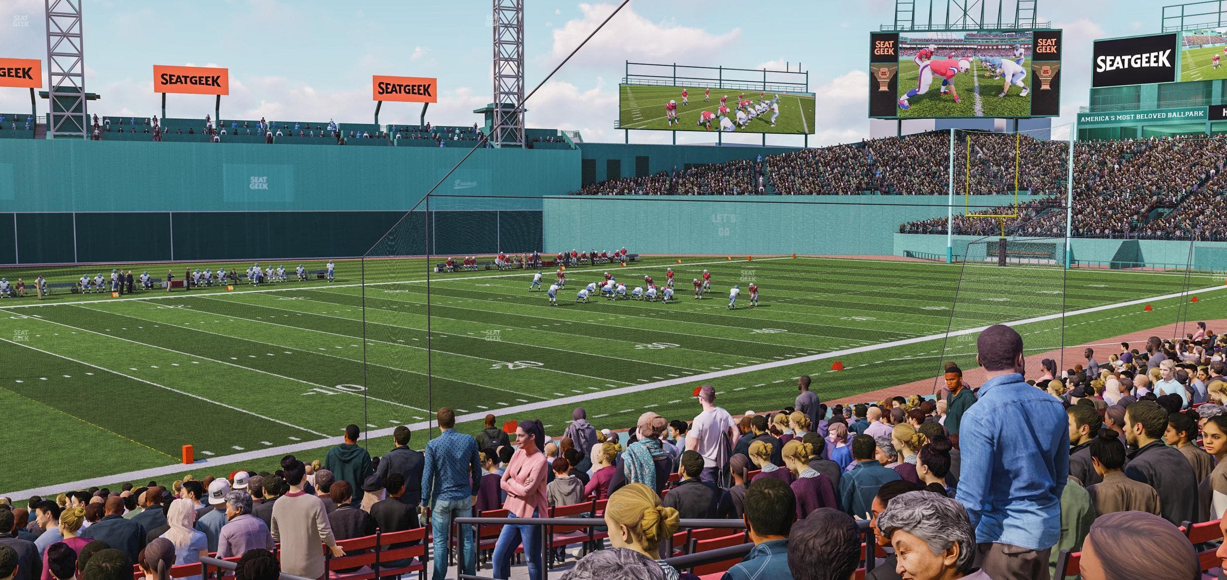 Fenway Park - Section Loge Box 117 Seat View