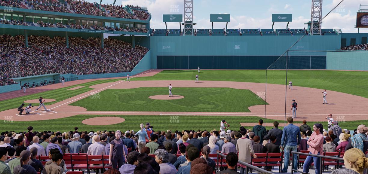 Fenway Park - Section Loge Box 117 Seat View