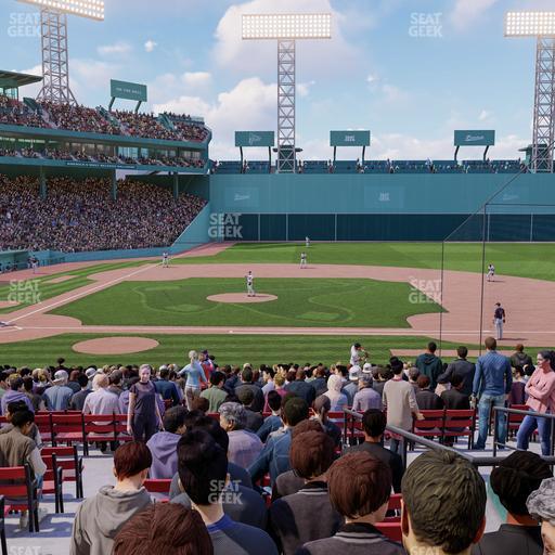 Fenway Park - Section Loge Box 117 Seat View