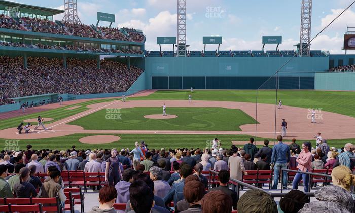 Fenway Park - Section Loge Box 117 Seat View