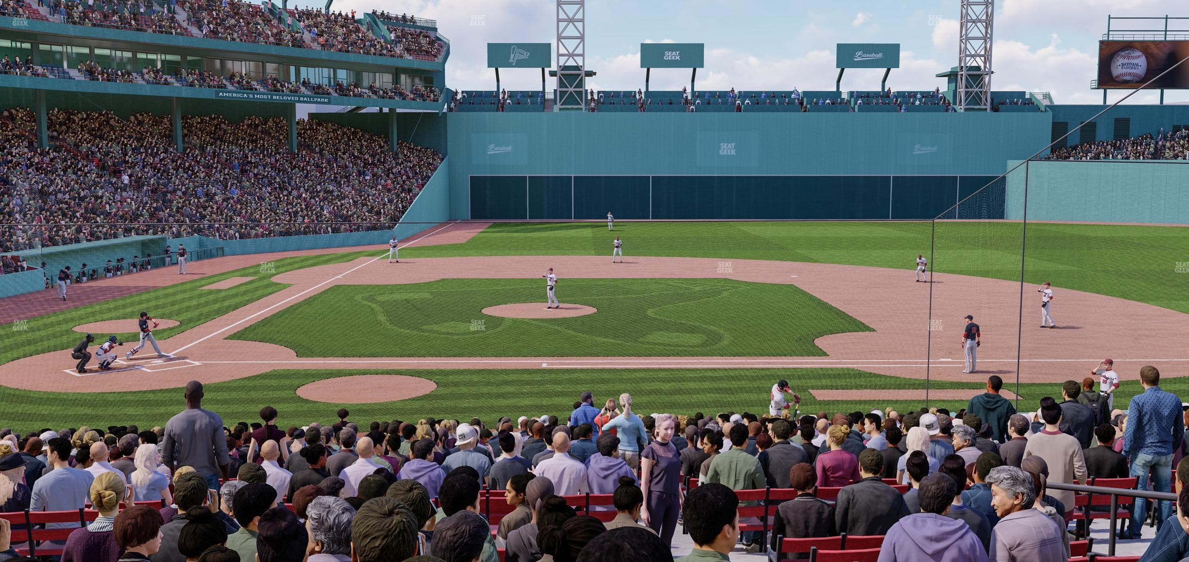 Fenway Park - Section Loge Box 118 Seat View