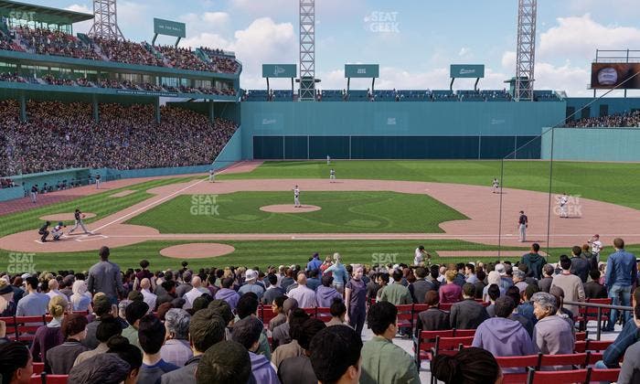 Fenway Park - Section Loge Box 118 Seat View