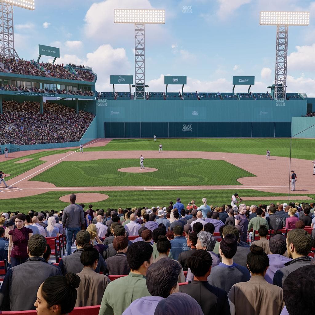 Fenway Park Section Loge Box 119 Seat View SeatGeek