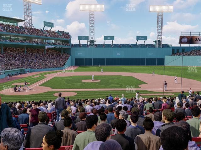 Fenway Park - Section Loge Box 119 Seat View