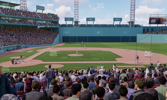 Fenway Park - Section Loge Box 119 Seat View