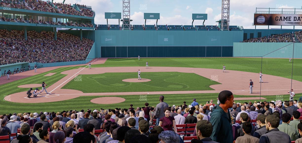 Fenway Park - Section Loge Box 120 Seat View