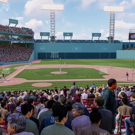 Fenway Park - Section Loge Box 120 Seat View