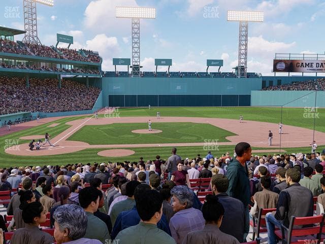 Fenway Park - Section Loge Box 120 Seat View
