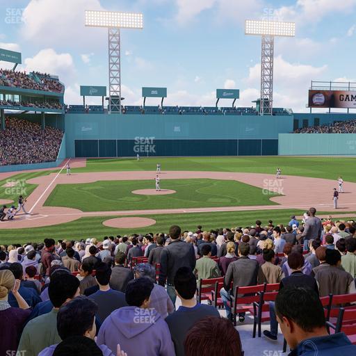 Fenway Park - Section Loge Box 121 Seat View