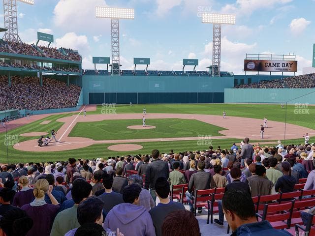 Fenway Park - Section Loge Box 121 Seat View