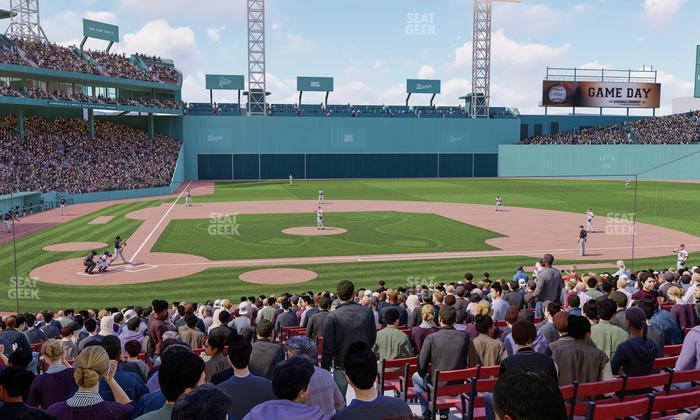 Fenway Park - Section Loge Box 121 Seat View