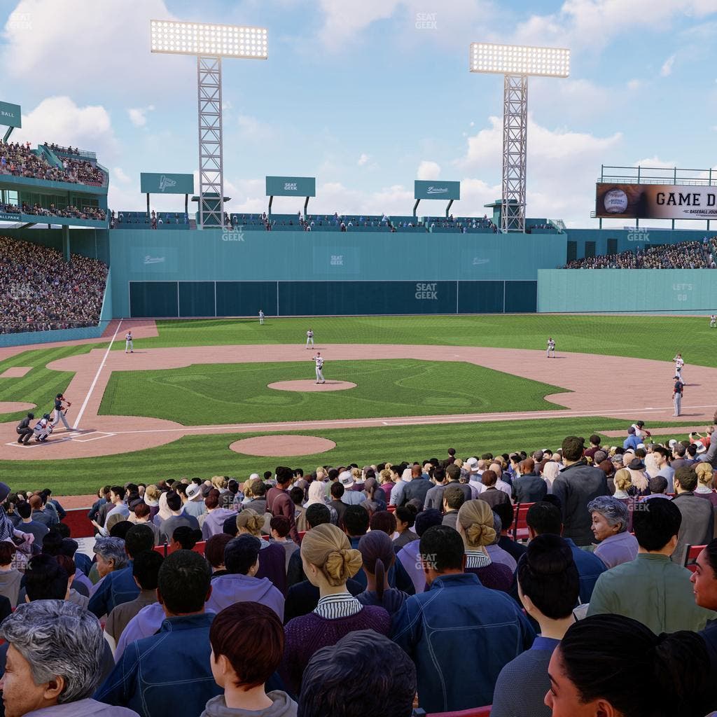 Fenway Park - Section Loge Box 122 Seat View