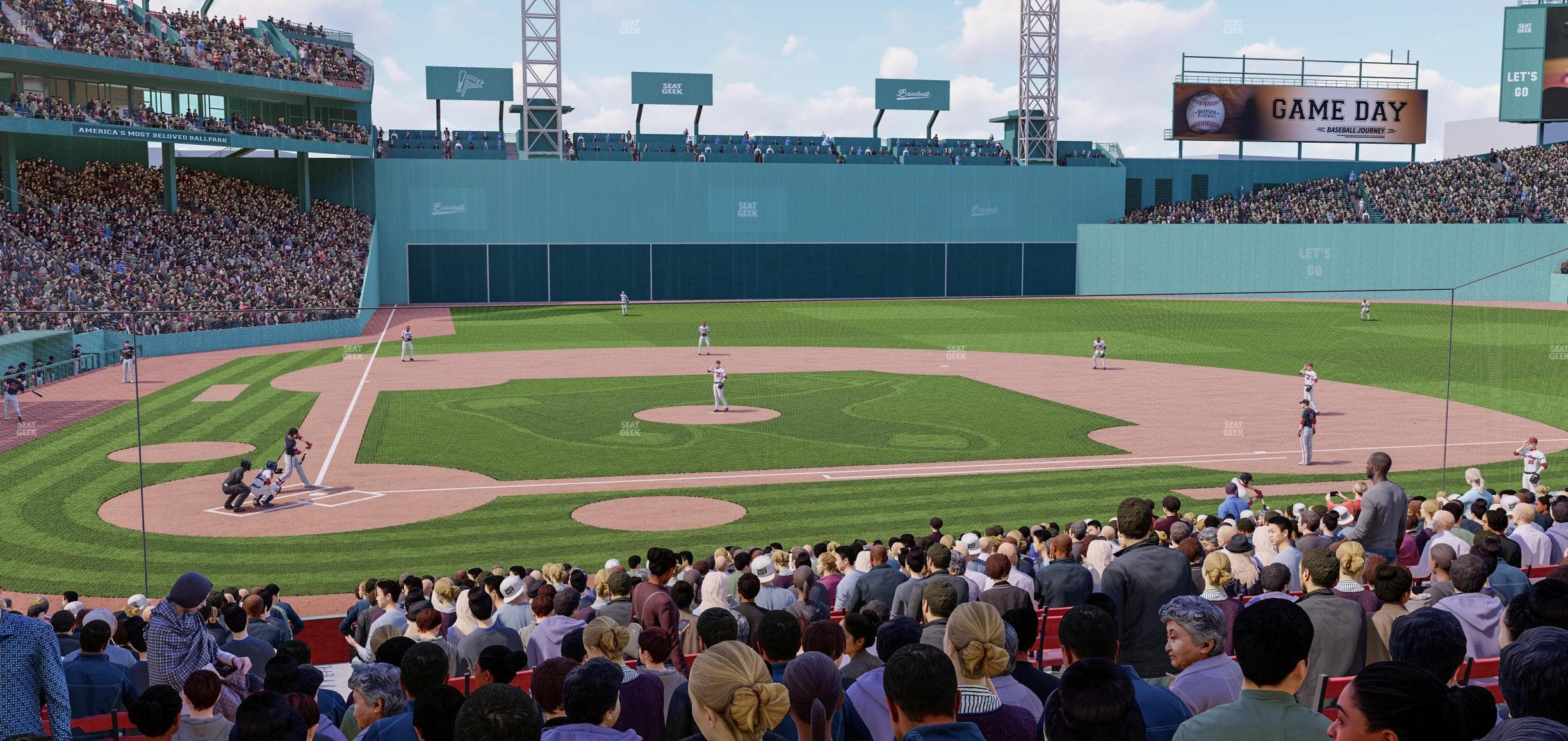Fenway Park - Section Loge Box 122 Seat View