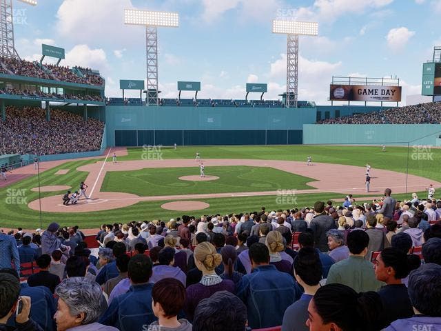Fenway Park - Section Loge Box 122 Seat View