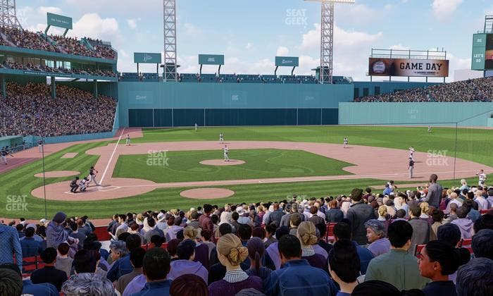 Fenway Park - Section Loge Box 122 Seat View