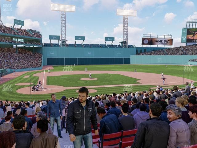 Fenway Park - Section Loge Box 123 Seat View