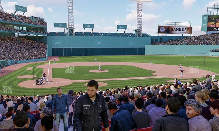 Fenway Park - Section Loge Box 123 Seat View