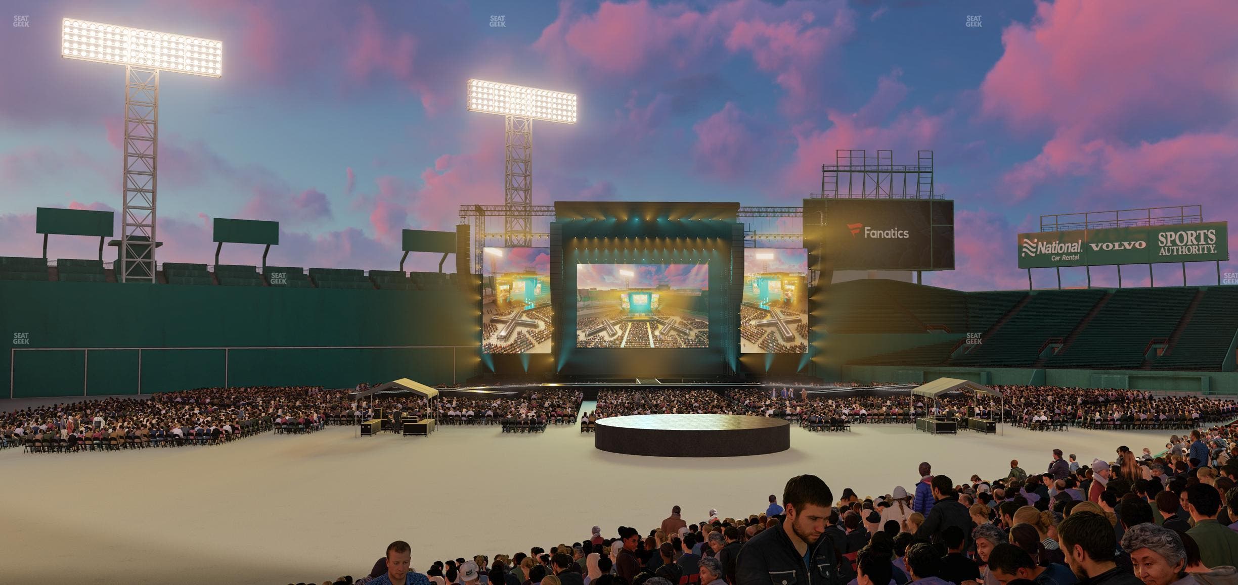 Fenway Park - Section Loge Box 124 Seat View