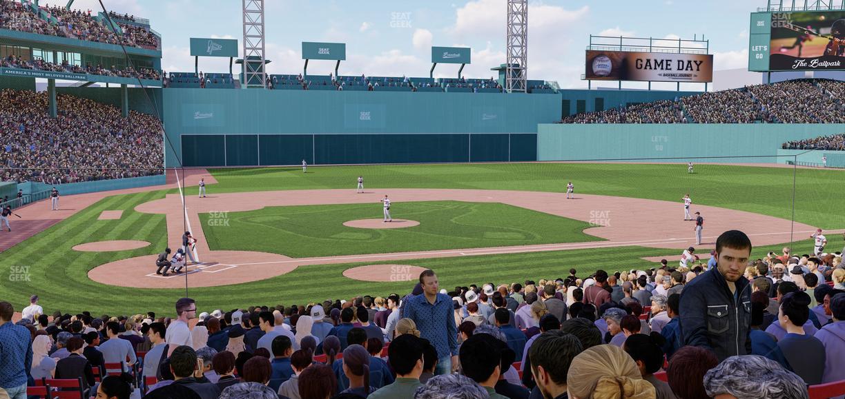 Fenway Park - Section Loge Box 124 Seat View