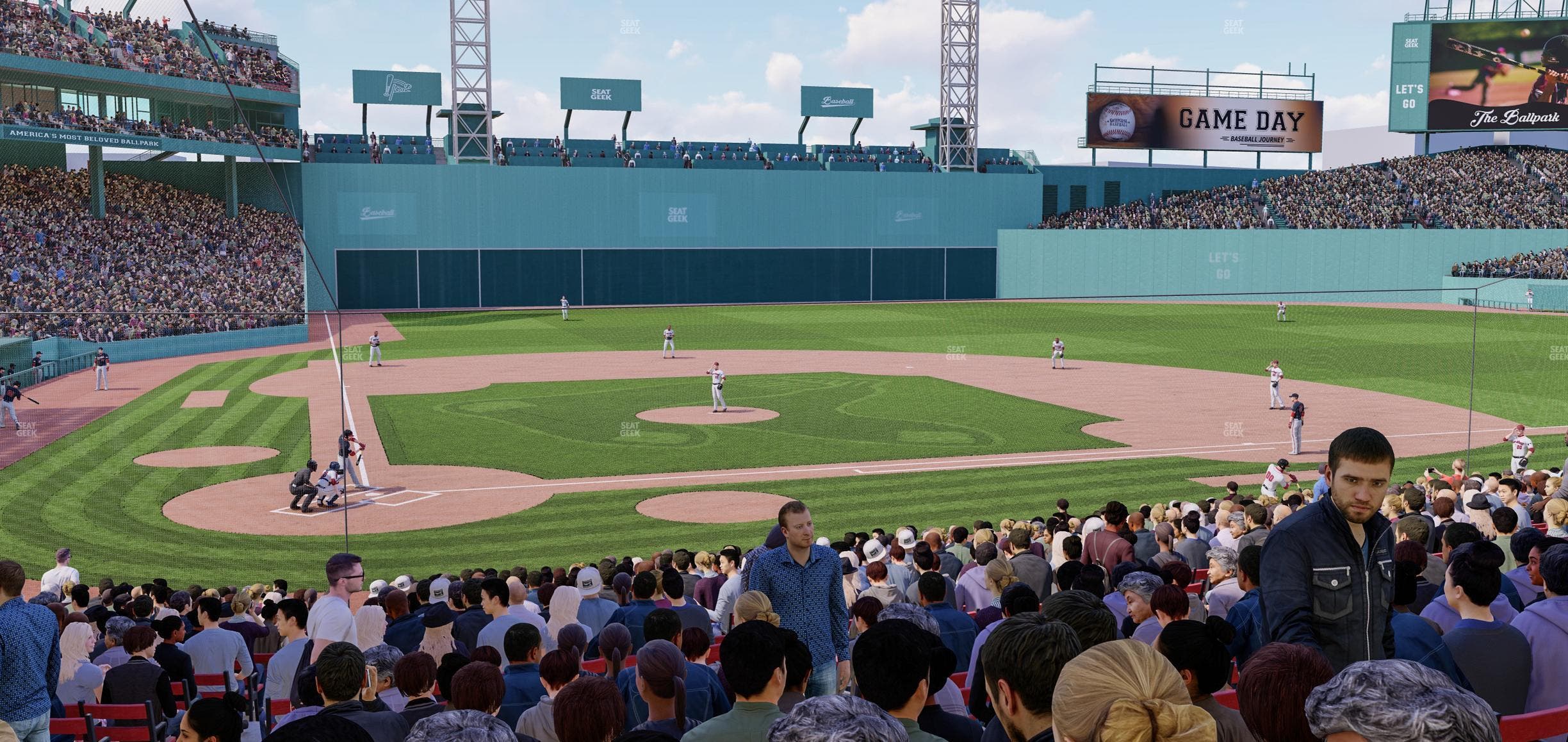 Fenway Park - Section Loge Box 124 Seat View