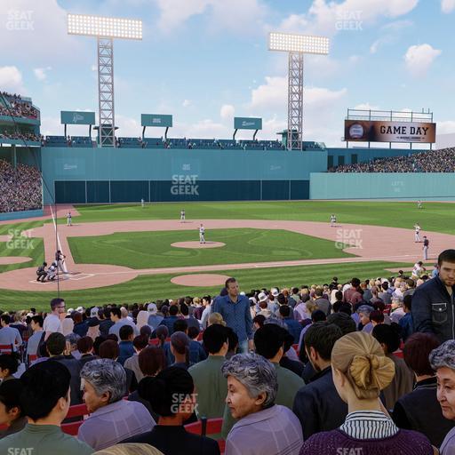 Fenway Park - Section Loge Box 124 Seat View