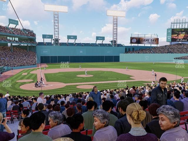 Fenway Park - Section Loge Box 124 Seat View