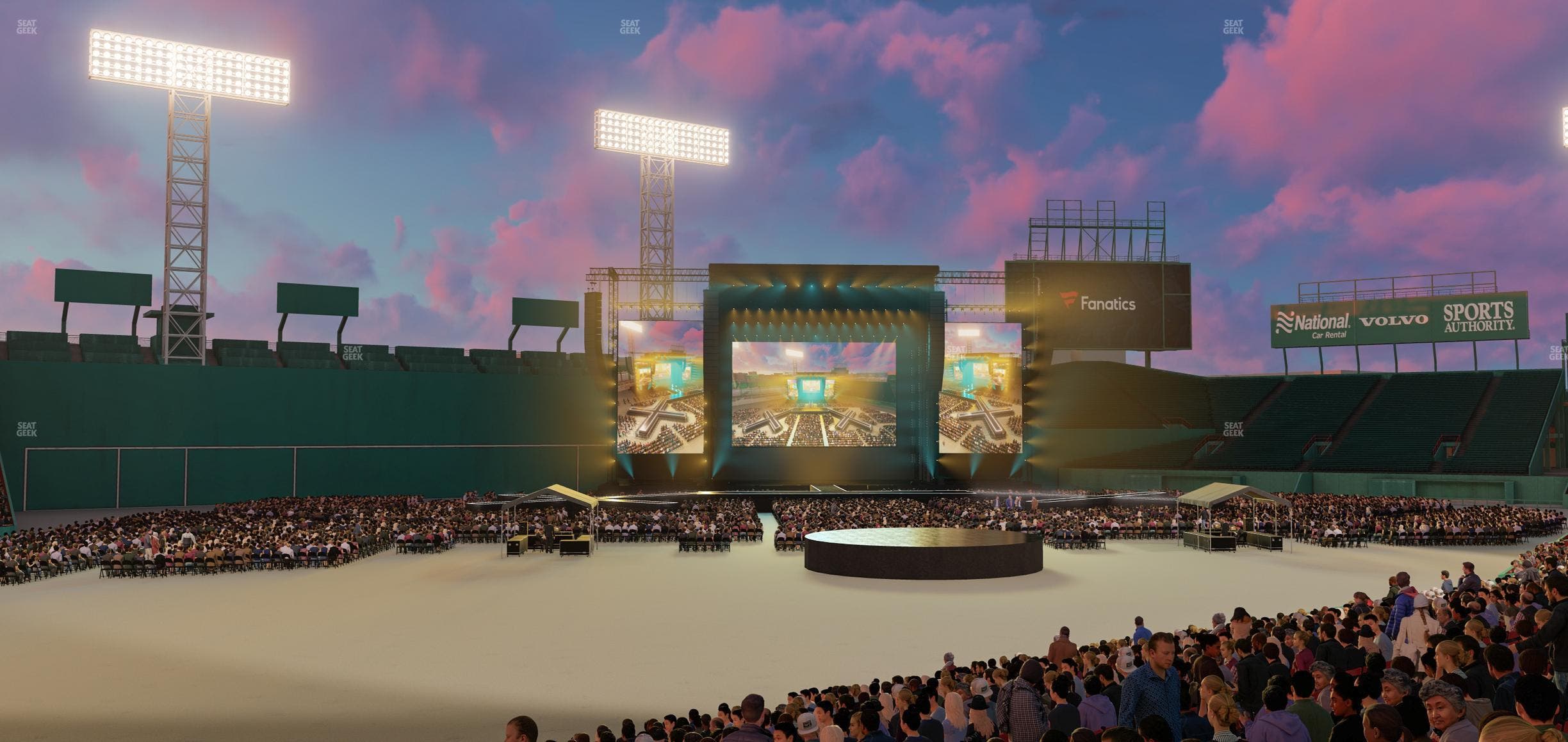 Fenway Park - Section Loge Box 125 Seat View
