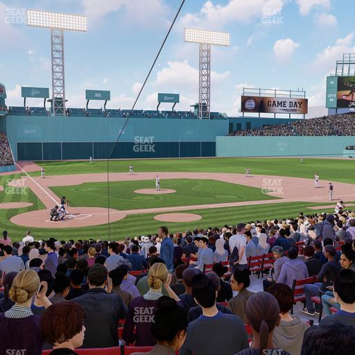 Fenway Park - Section Loge Box 125 Seat View