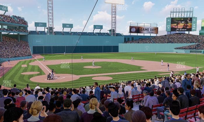 Fenway Park - Section Loge Box 125 Seat View