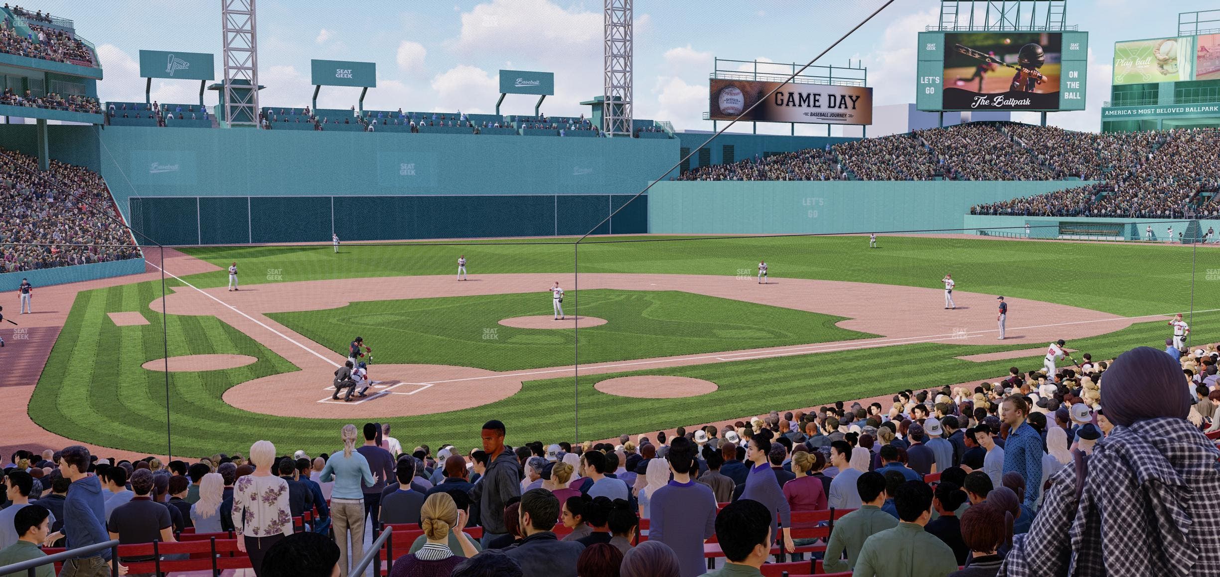 Fenway Park - Section Loge Box 126 Seat View