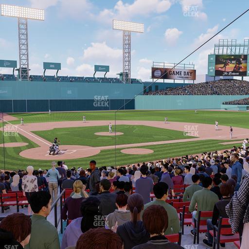 Fenway Park - Section Loge Box 126 Seat View