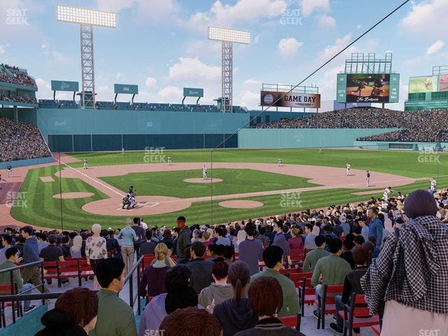 Fenway Park - Section Loge Box 126 Seat View