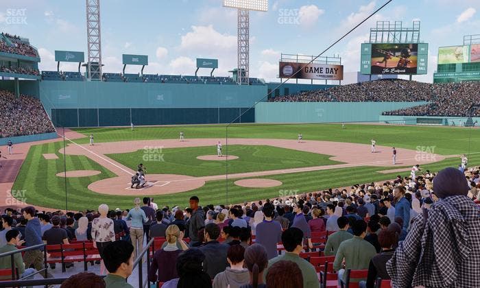 Fenway Park - Section Loge Box 126 Seat View