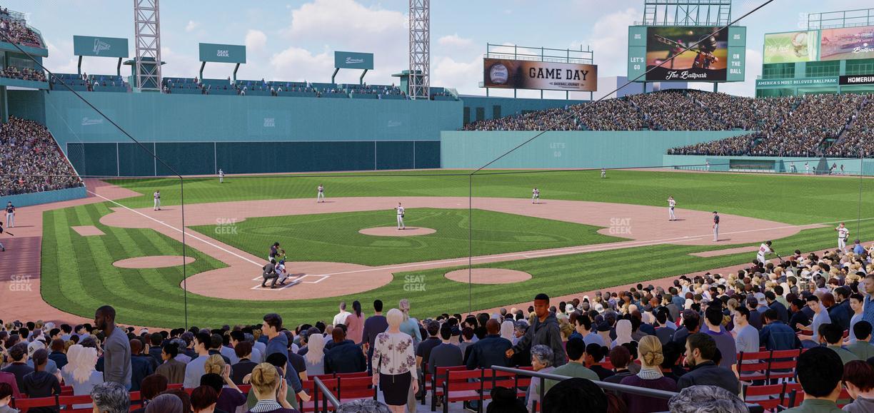 Fenway Park - Section Loge Box 127 Seat View