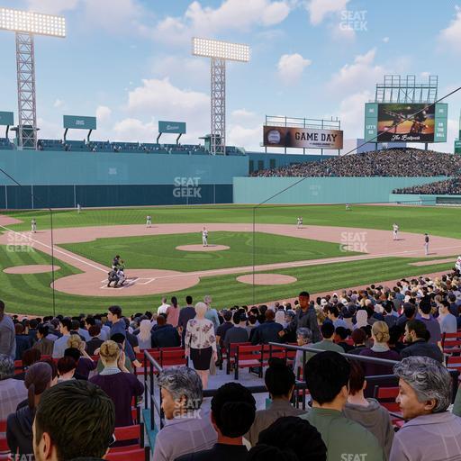 Fenway Park - Section Loge Box 127 Seat View