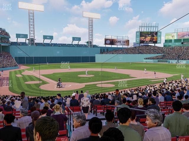 Fenway Park - Section Loge Box 127 Seat View