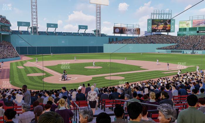 Fenway Park - Section Loge Box 127 Seat View