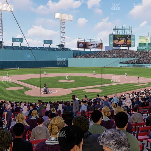 Fenway Park - Section Loge Box 128 Seat View