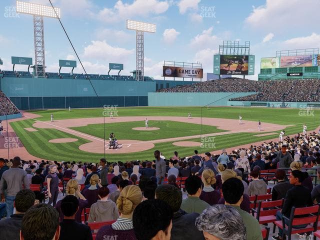 Fenway Park - Section Loge Box 128 Seat View