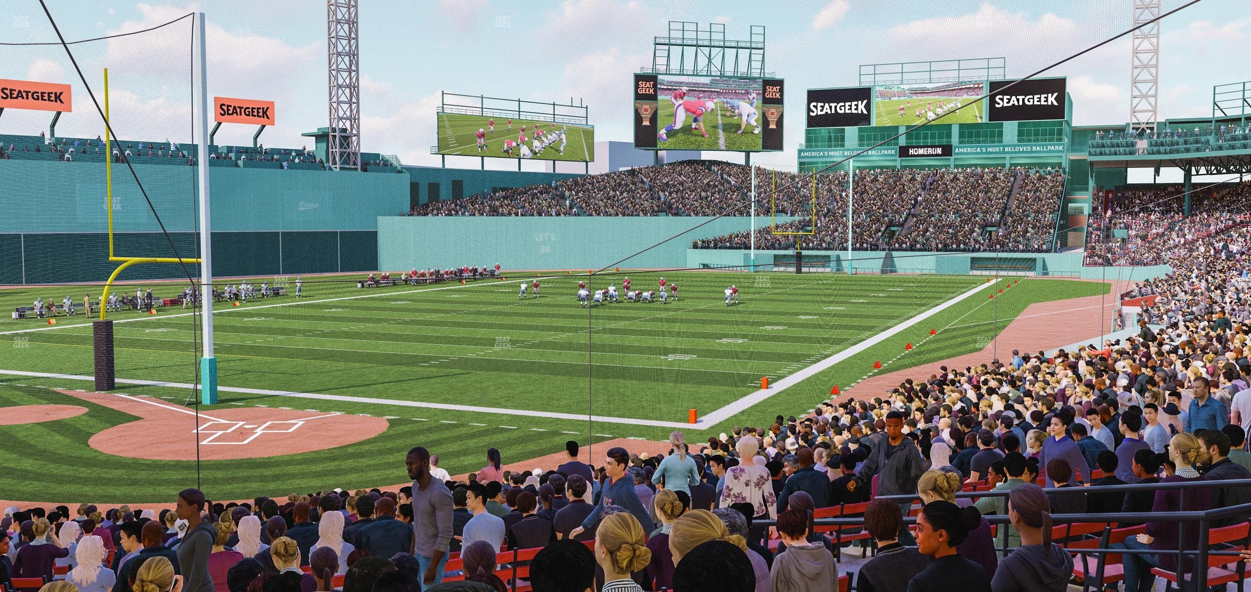 Fenway Park - Section Loge Box 128 Seat View