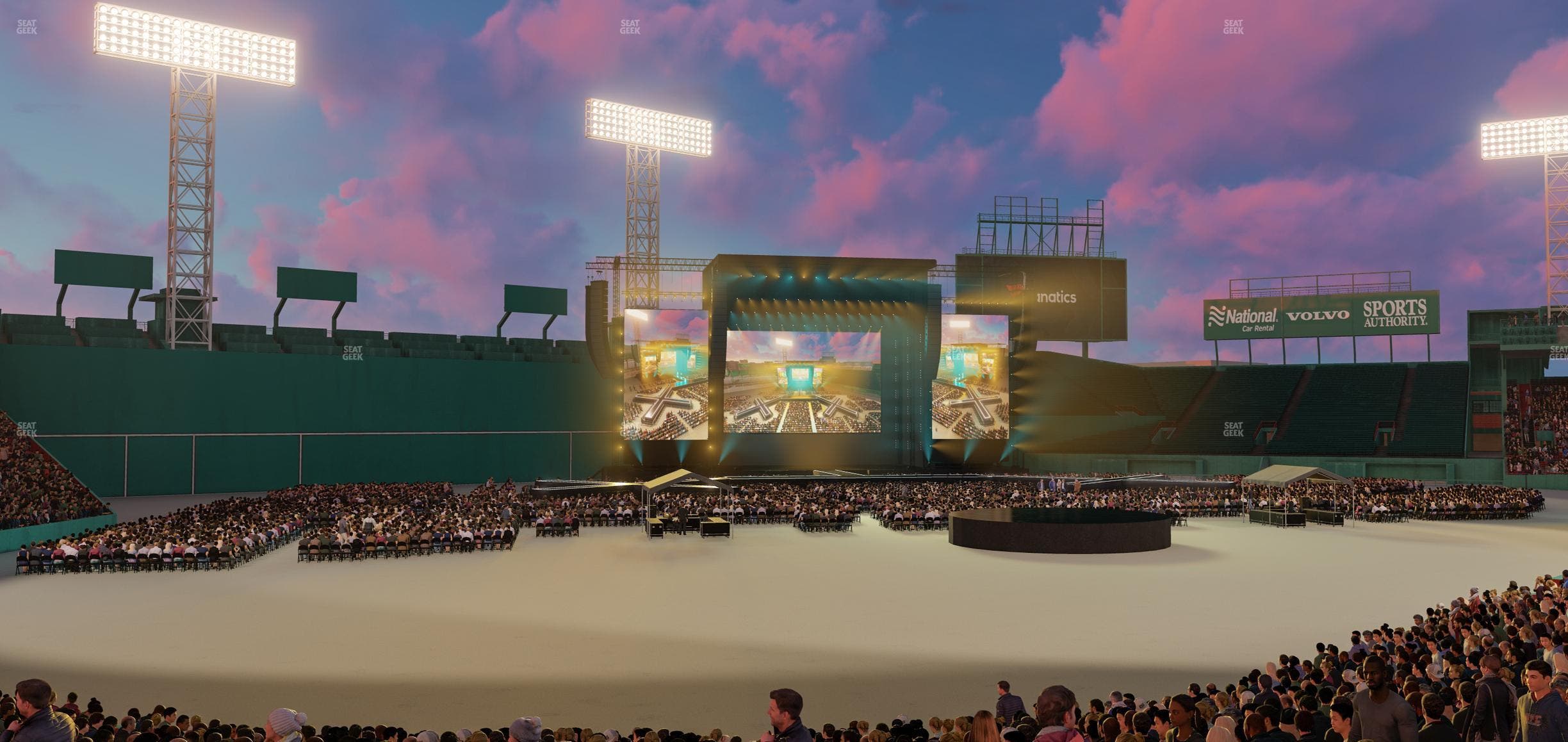 Fenway Park - Section Loge Box 129 Seat View