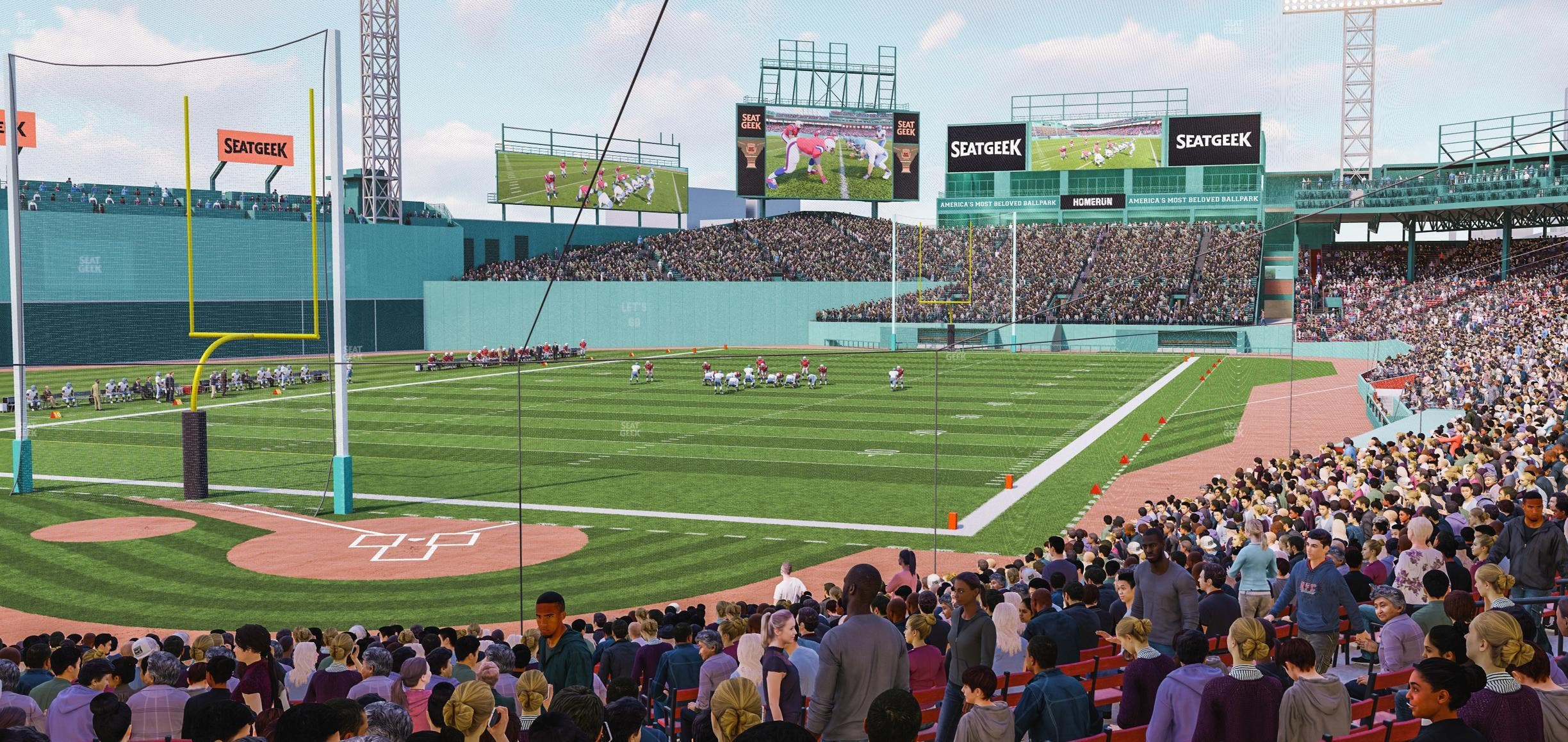 Fenway Park - Section Loge Box 129 Seat View