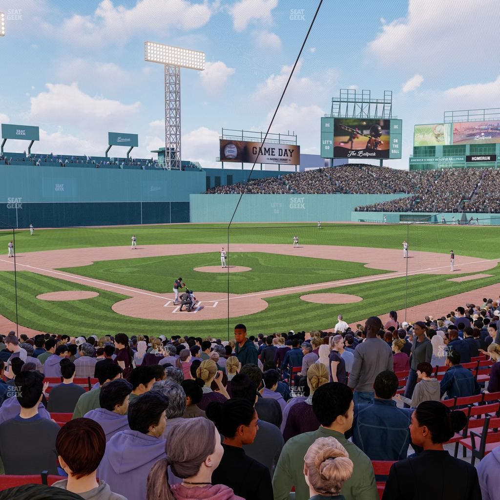 Fenway Park - Section Loge Box 129 Seat View