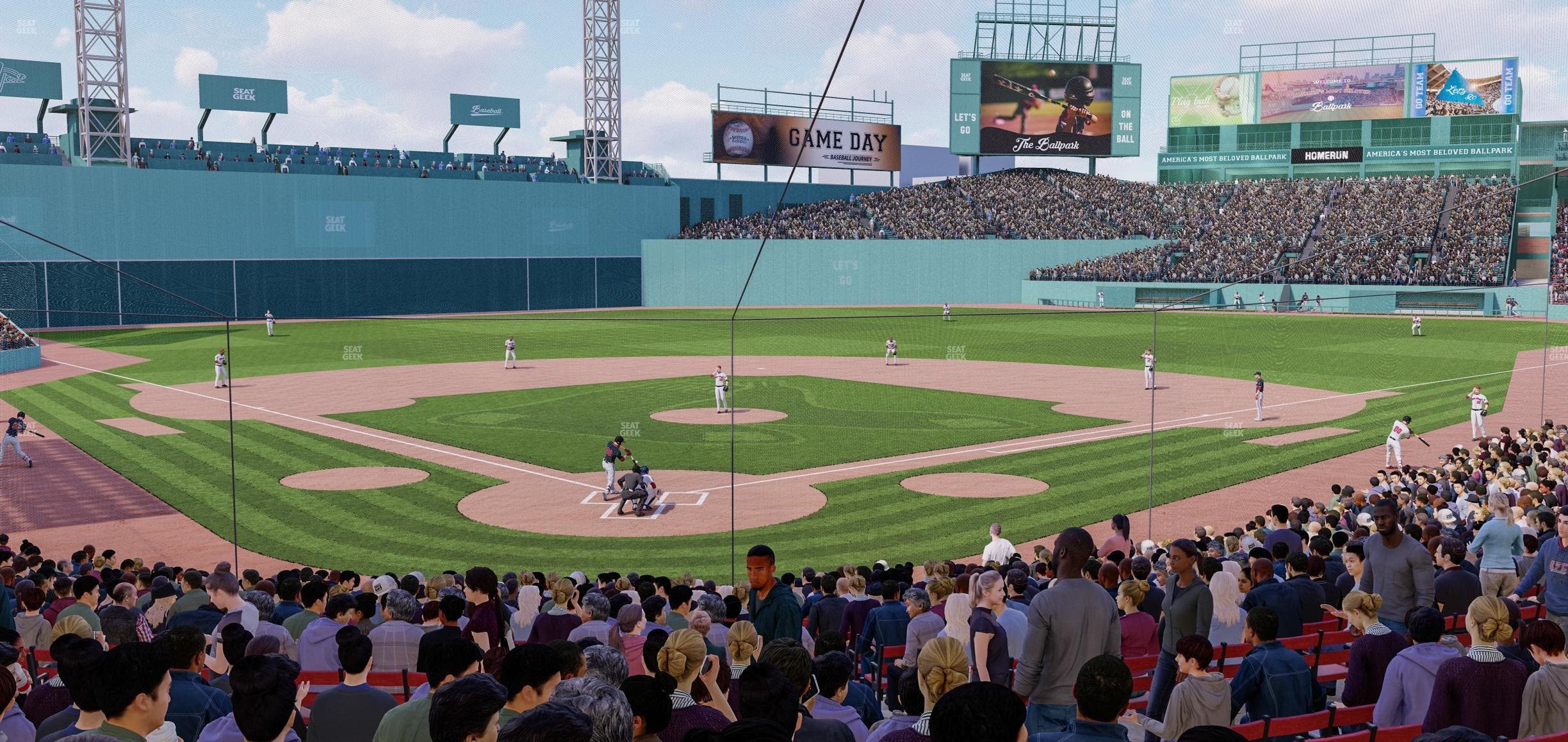 Fenway Park - Section Loge Box 129 Seat View