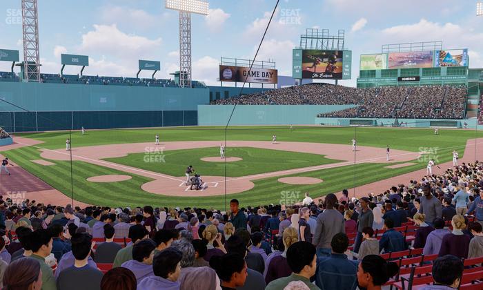Fenway Park - Section Loge Box 129 Seat View