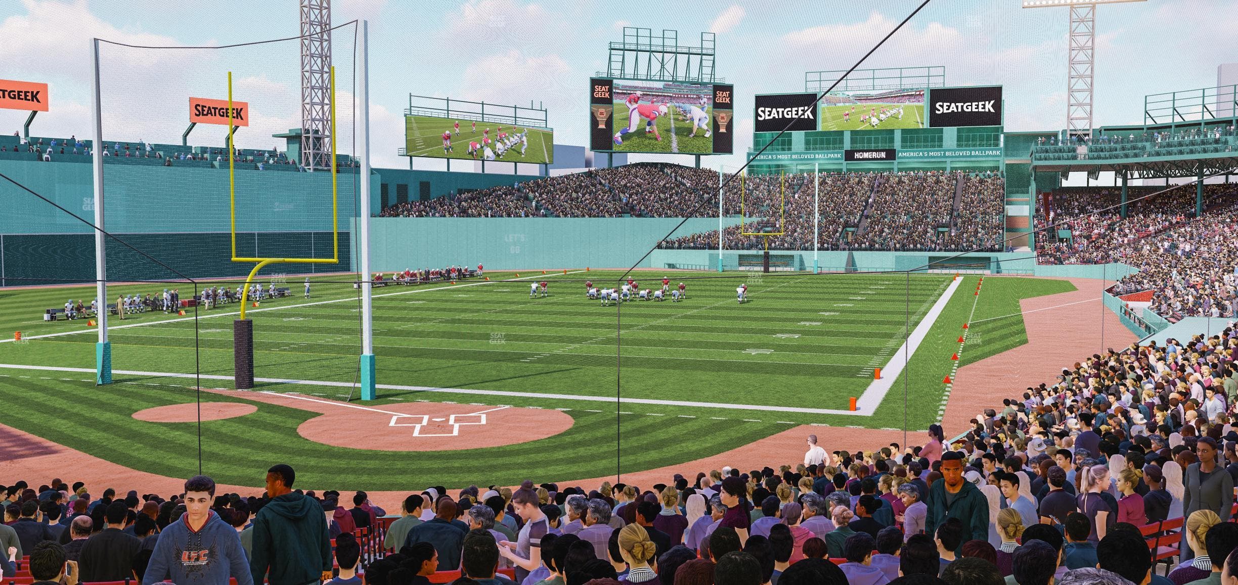 Fenway Park - Section Loge Box 130 Seat View