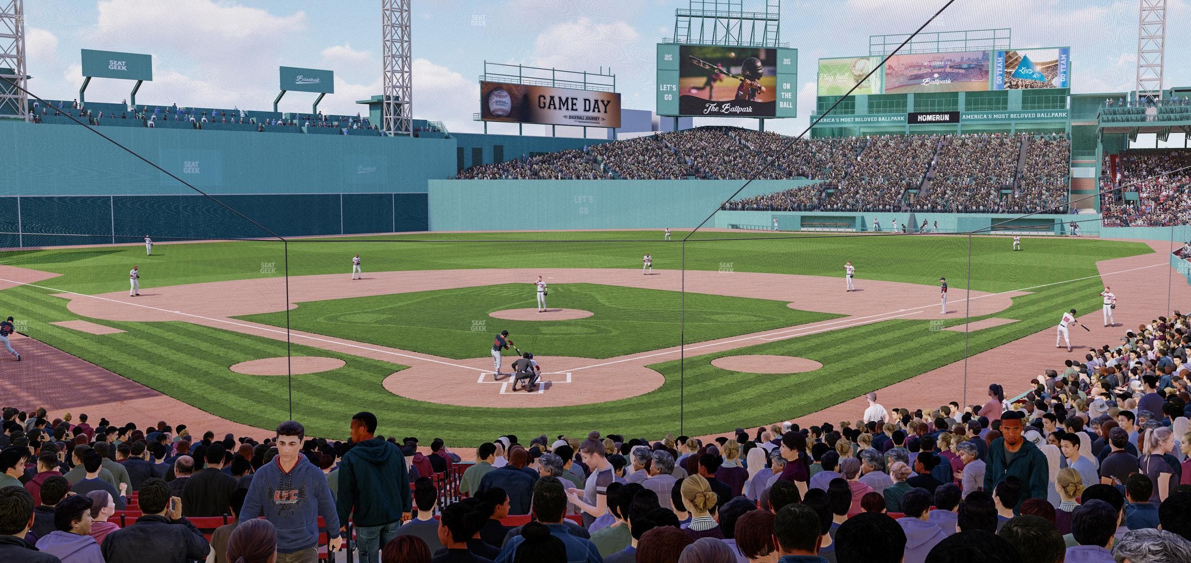 Fenway Park - Section Loge Box 130 Seat View