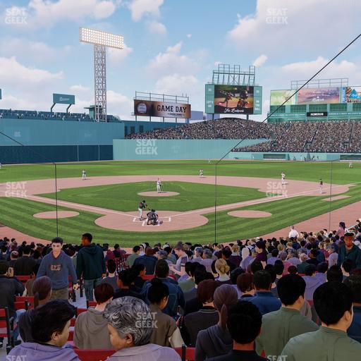 Fenway Park - Section Loge Box 130 Seat View
